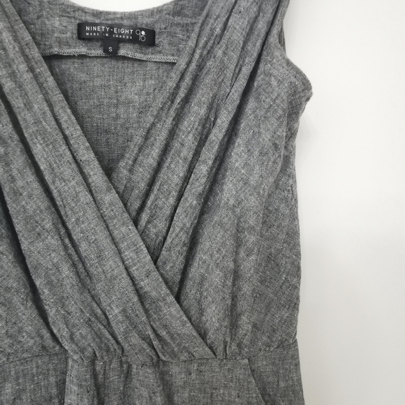 Adjustable Wide Leg Cropped Jumpsuit - Picture 6 of 10